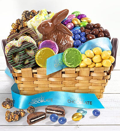 Simply Chocolate® Easter Celebration Gift Basket